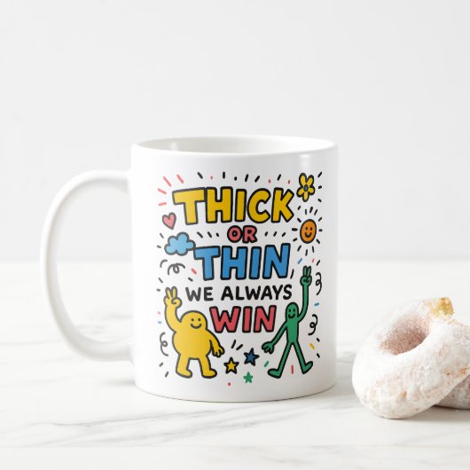 Mug encourager (Avec donut)