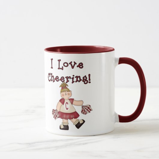 Mug Encourager d'amour du rouge I (Droite)