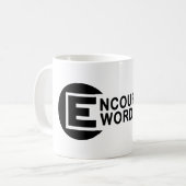 Mug Encourager les mots (Devant gauche)