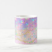 Mug encre couleurs pastel marbre (Centre)