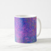 Mug Encre d'alcool arc-en-ciel, Abstrait coloré (Devant droit)