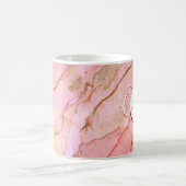 Mug Encre D'Alcool Fluide Rose Doux (Centre)