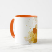 Mug Encre d'alcool nid d'abeille (Devant gauche)
