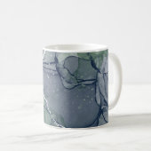 Mug encre d'alcool verte (Devant droit)