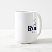 Mug Encre exécute un devis profond | Amateurs de livre (Devant droit)