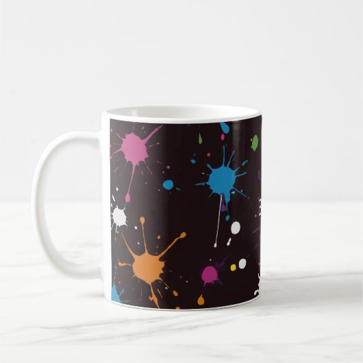 Mug Encre multicolore (Gauche)