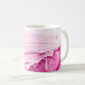Mug Encre, peinture, abstraite. Fermeture du tableau. (Devant droit)
