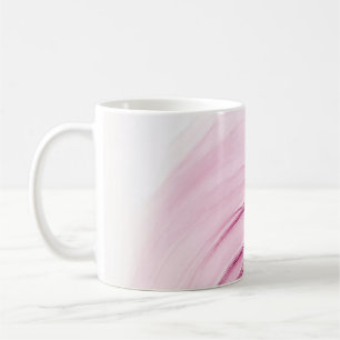 Mug Encre, peinture, abstraite. Fermeture du tableau.