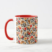 Mug Endleaves of Art floral pattern (Gauche)