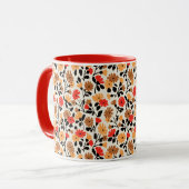 Mug Endleaves of Art floral pattern (Devant gauche)