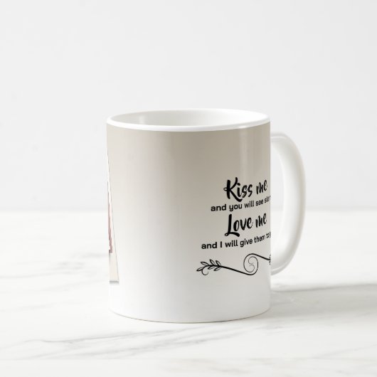 Mug Endless Connection Mug, Customizable Gift, Love (Devant droit)