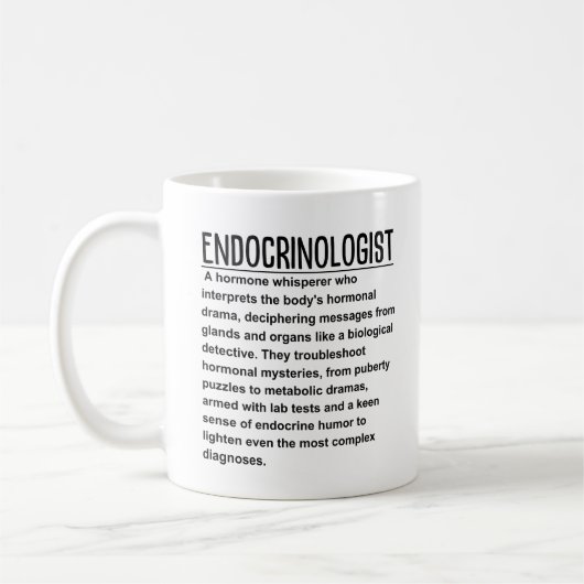 Mug Endocrinologue (Gauche)