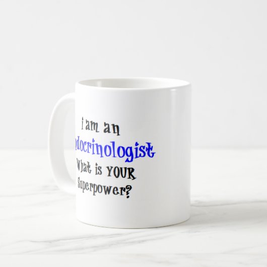 Mug endocrinologue (Devant gauche)