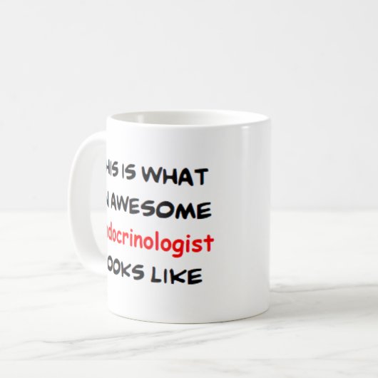 Mug endocrinologue, génial (Devant gauche)