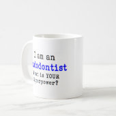 Mug endodontiste (Devant gauche)