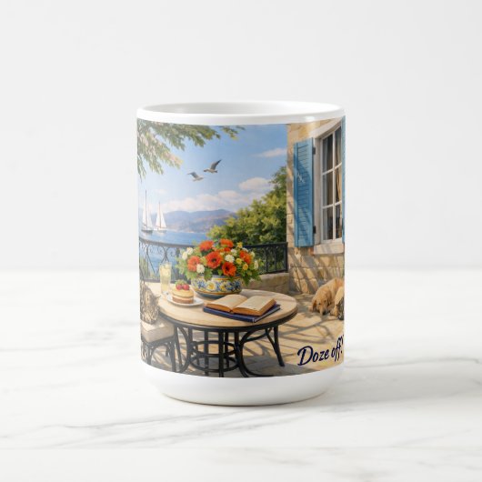 Mug Endormez-vous ! Sage Vieille faune marine (Centre)