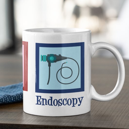 Mug Endoscopie Peace Love