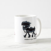 Mug Endroits d'accès Affenpinscher (Devant droit)