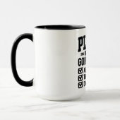 Mug Endroits Drôles Où Je Ne Serai Pas (Gauche)