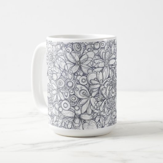 Mug Endurance de la fleur éternelle (Devant gauche)