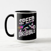 Mug Energetic Speed Dribble Soccer Cat Lovers & Soccer (Gauche)