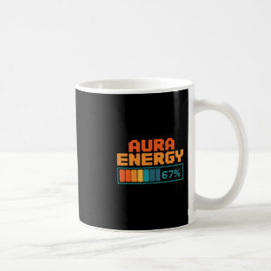 Mug Énergie Aura 67% Aura Farming Alpha Slang Gen 67èm