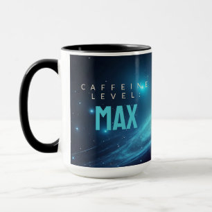 Mug Énergie Cosmique Abstraite Néon de Galaxie dans l'