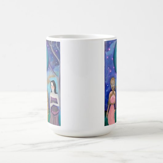 Mug Énergie de la Lune | Oeuvre céleste (Centre)