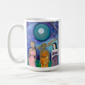 Mug Énergie de la Lune | Œuvre d'art céleste (Gauche)