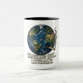 Mug Énergie de la planète brûlée (Centre)