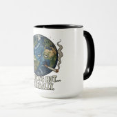 Mug Énergie de la planète brûlée (Devant droit)