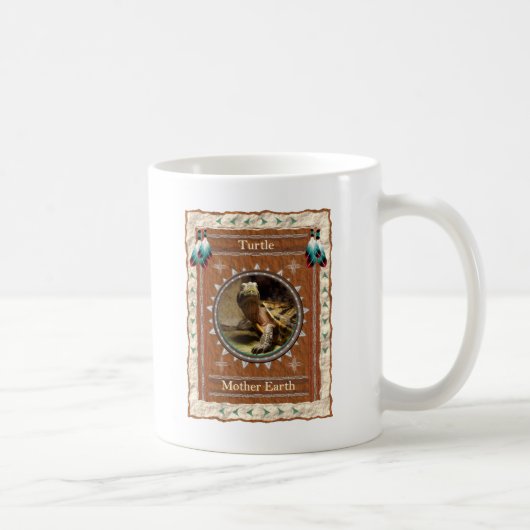 Mug Énergie de la Terre Mère Tortue (Droite)