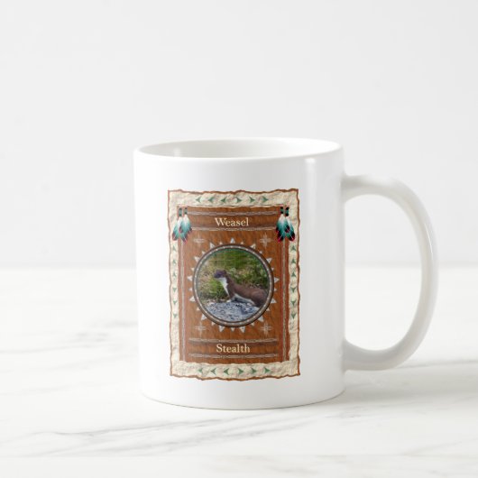 Mug Énergie furtive de belette (Droite)