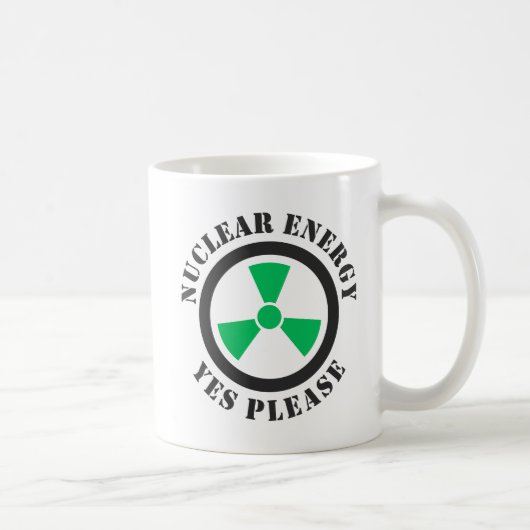 Mug Énergie nucléaire, oui, s'il vous plaît, énergie n (Droite)