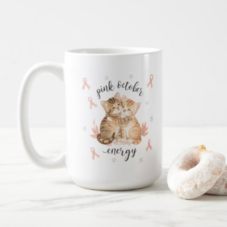 Mug Énergie Octobre Rose, En octobre nous portons