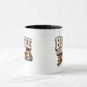 Mug Énergie Papa Chien Beagle (Centre)