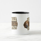 Mug Énergie Papa Chien Beagle (Centre)