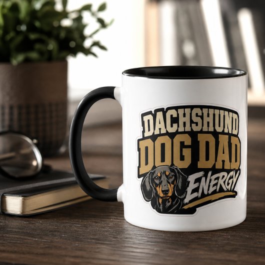 Mug Énergie Papa Chien Teckel