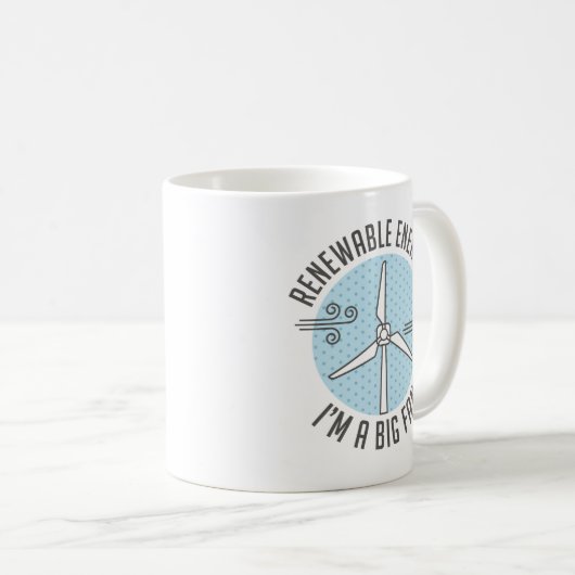 Mug Énergie renouvelable (Devant droit)