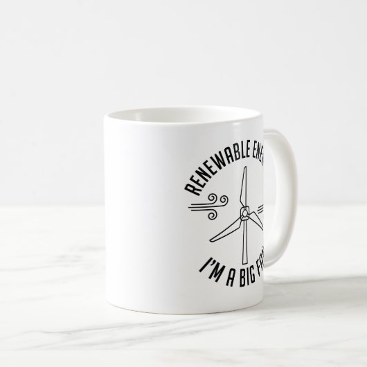 Mug Énergie renouvelable (Devant droit)