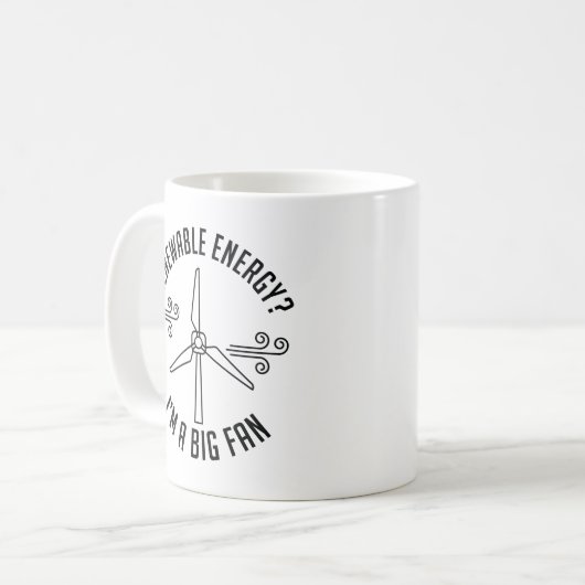 Mug Énergie renouvelable (Devant gauche)