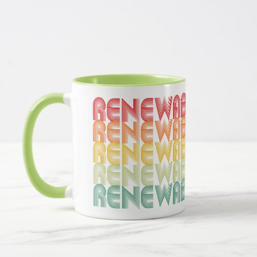 Mug Énergie renouvelable (Gauche)