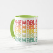 Mug Énergie renouvelable (Devant gauche)