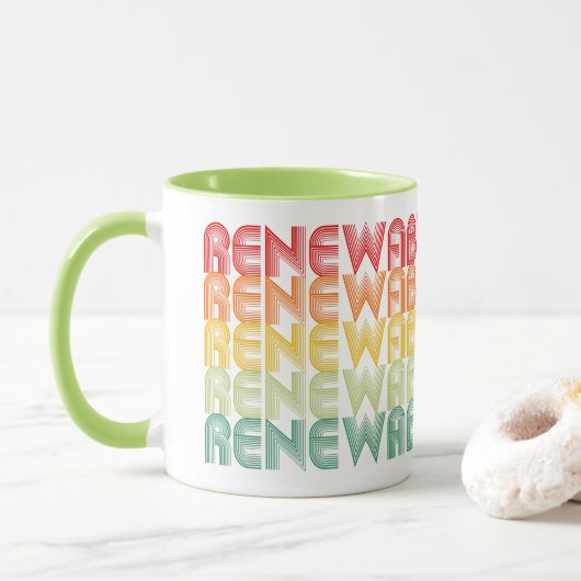 Mug Énergie renouvelable (Avec donut)