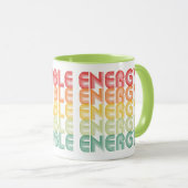 Mug Énergie renouvelable (Devant droit)