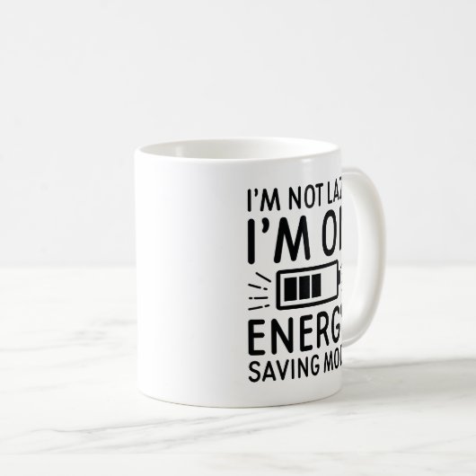 Mug Énergie saving (Devant droit)