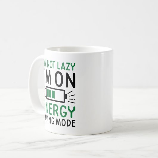 Mug Énergie saving (Devant gauche)