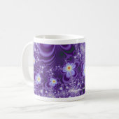 Mug Énergie violette (Devant gauche)