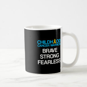 Mug Enfance Cancer Survivant Soutien Guerrier 2