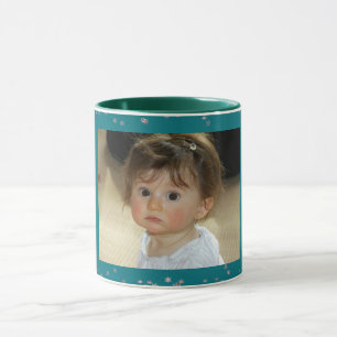 Mug Enfant 1Etoile de Noël Flocon de neige Photo perso